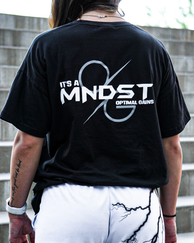 [MNDST] Edition Oversized T-Shirt (Black)